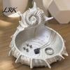 Decorative Ring Holder 3D Printed Conch Jewelry Tray, Sea Snail Dish Bowl for Small Storage Tray Organizing Necklaces Earrings, Ocean Theme