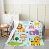 Crocodile Fuzzy Blanket Cartoon Crocodile Throw Blanket,Wild Safari Animal Fleece Blanket for Boys Girl Soft Fluffy Bed Blankets