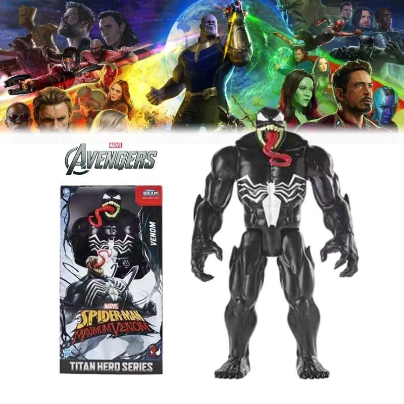 Large 30cm Venom E8684 Toy With Articulated Joints Avengers Collection