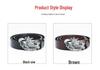 Men's Retro Cowhide Leather Belt with 3D Eagle Buckle - Fashionable and Stylish Trousers Accessory