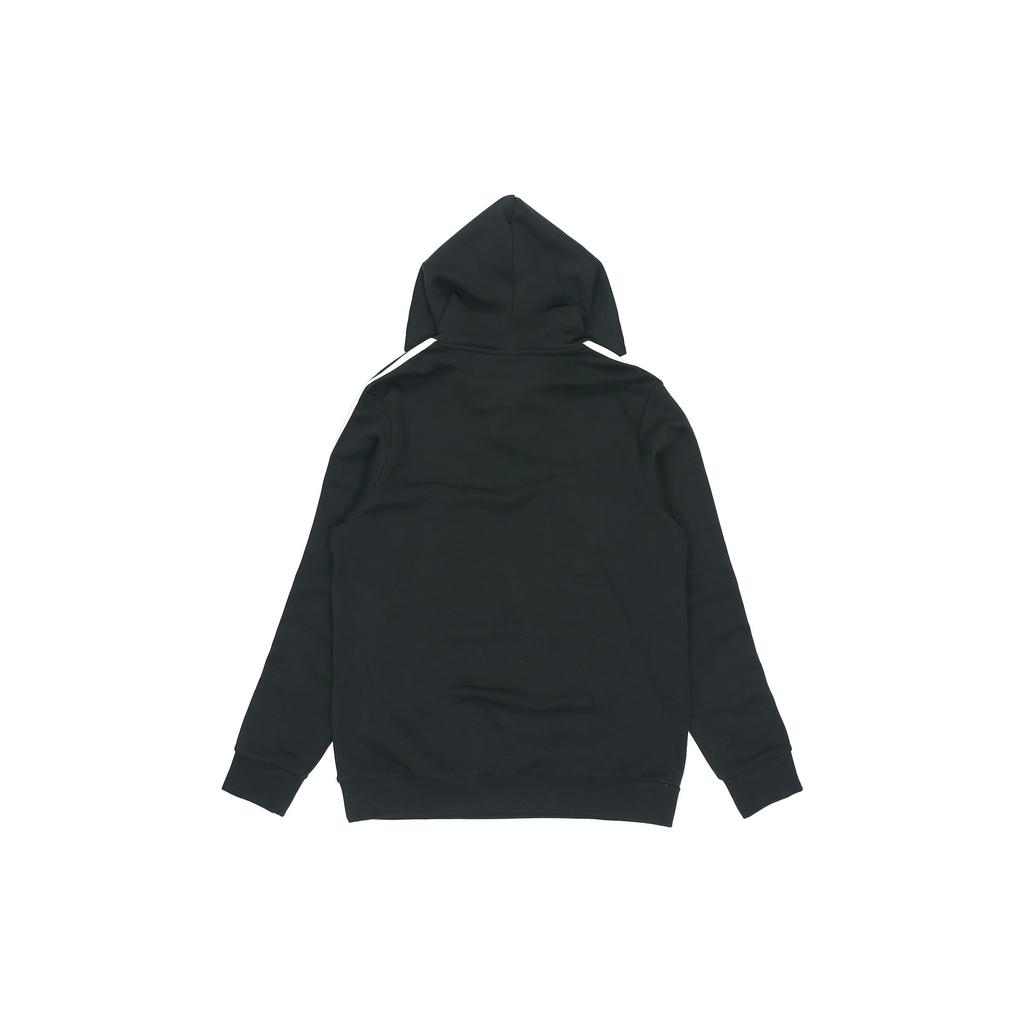 adidas Pullover Hoodie With Fleece Lining For Warmth And Comfort Men Tops Black DQ3096