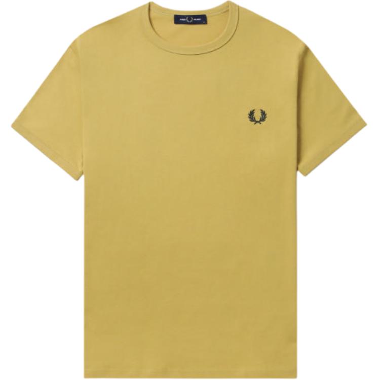 FRED PERRY T Shirt Men's Mustard Yellow M3519-YEG
