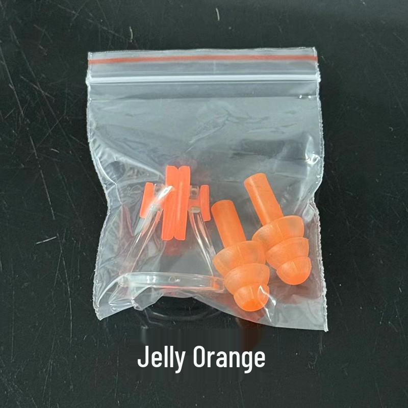 Universal Soft Silicone Waterproof Swimming Nose Clip & Earplugs Set for Adults