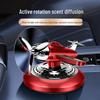 Solar Airplane Car Ornament: Aromatherapy Fighter and Perfume Decoration for Center Console