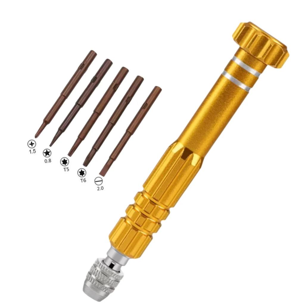 1 Set 5 in 1 Precision Multi-Function Knife Repair Detaching Household Screwdriver Pliers Tool Kit Maintenance Demolition Tools