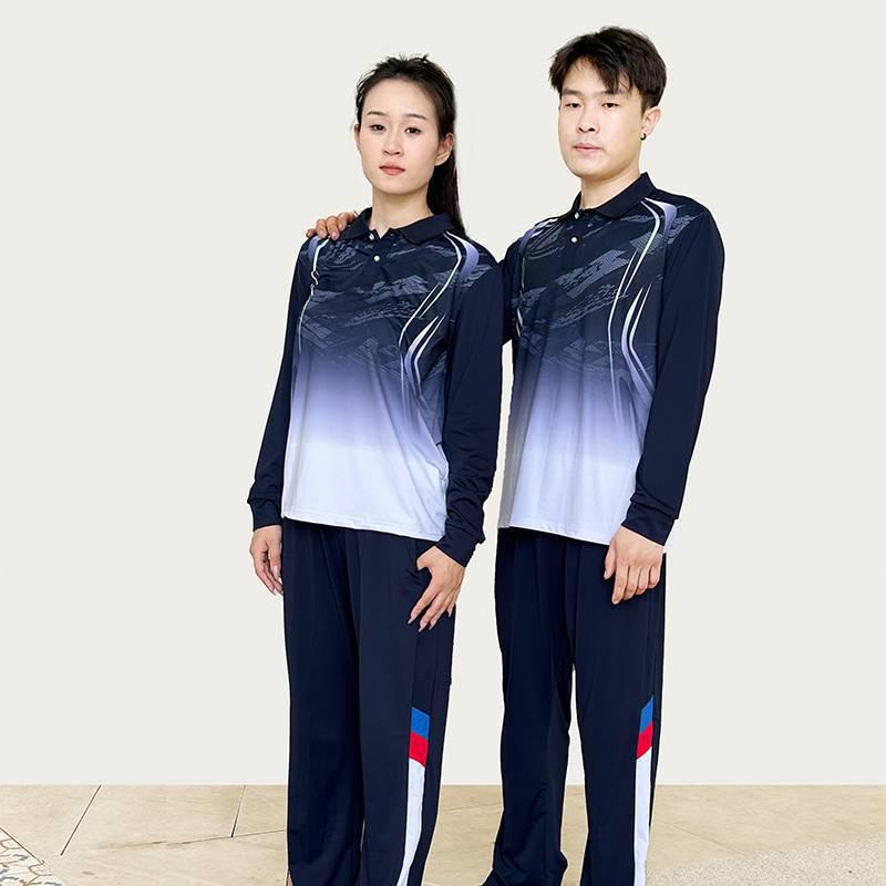 Unisex Team Sportswear Set: Spring & Autumn Casual Uniform for Students, Sports Training, and Events.