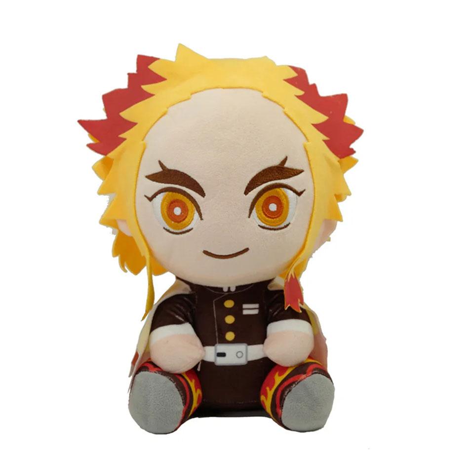 Horké 20cm Japonské Anime Demon Slayer Tomioka Giyu Kamado Tanjirou Kamado Nezuko Agatsuma Zenitsu Plyšové Hračky Panenka Peluche Dárek pro Ženy