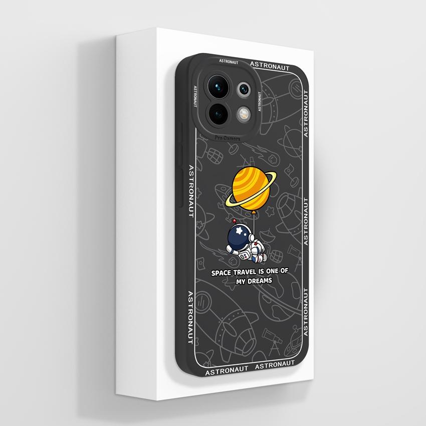 Etui na telefon do Xiaomi Mi 11 11T 11X Pro Lite 11i Urocze kreskówkowe wzory dla chłopców i dziewcząt Modne etui Miękkie etui z płynnego silikonu Antypoślizgowe etui do Xiaomi Obudowa