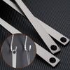 Metal Spoon Fork Chopsticks Set Portable Outdoor Picnic Cutlery Light Weight Tableware Travel Utensils Easy To Clean