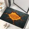 3D Visual Entrance Door Mat Realistic Manhole Cover Pattern Rug Fun Home Decoration Living Room Bedroom Kitchen Anti Slip Carpet
