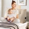 Wedge Headboard Pillow Triangle Cushion Waist Support with Neck Pillow