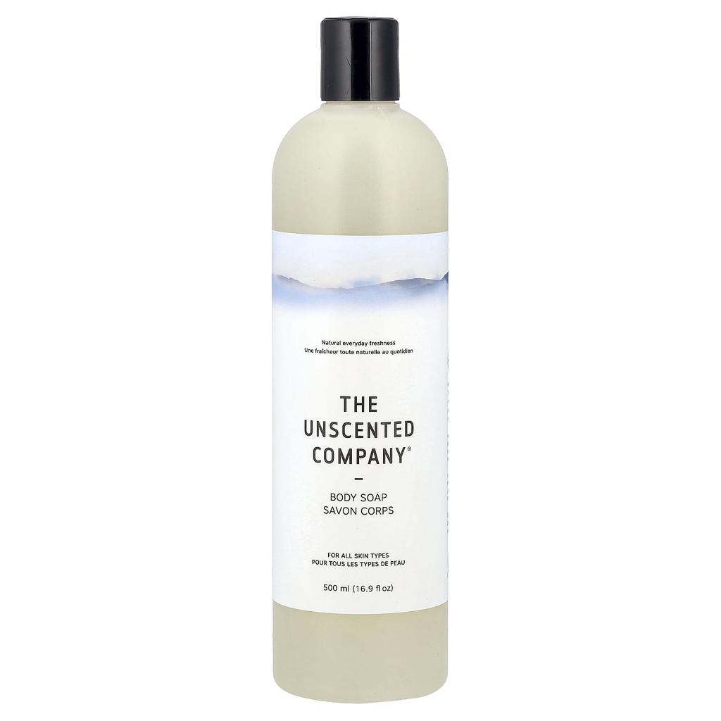 The Unscented Company, Body Soap, For All Skin Types, Fragrance Free, 500 Ml (16.9 Fl Oz)