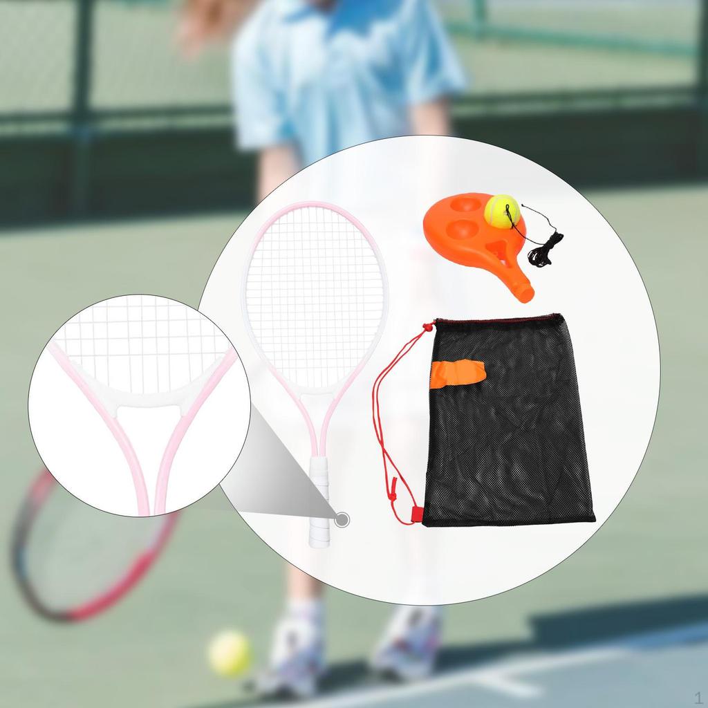 Racket Set, Practice Kit with Ball And String for Indoor Outdoor Use