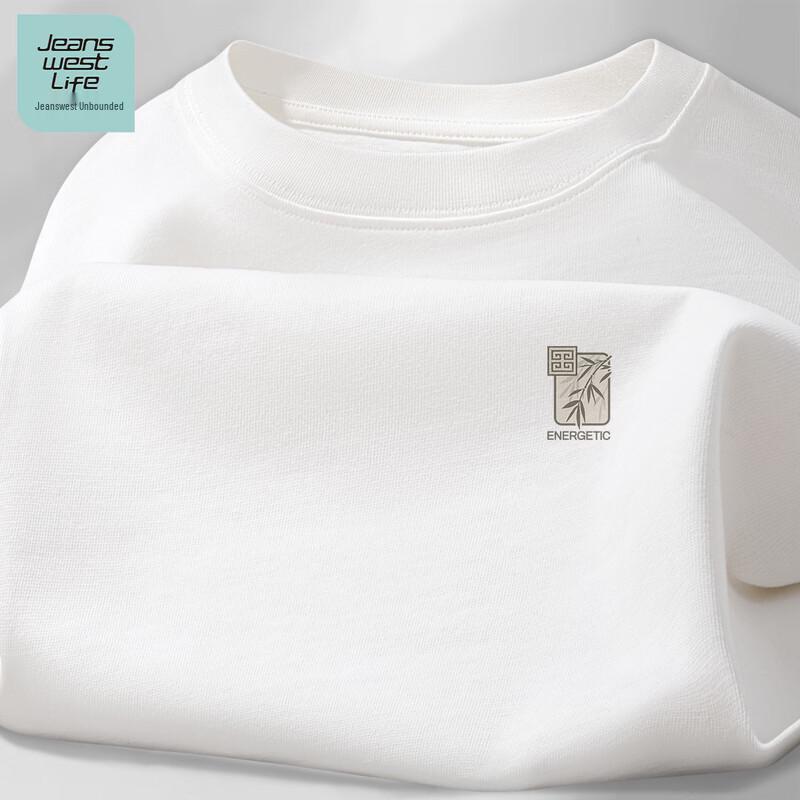 JEANSWEST LIFE Men s 2026 Summer Casual Cotton T-Shirt M