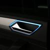 For VW Volkswagen Touran L 2016 2017 2018   Cover Stick Trim Stainless Steel Door Inner Handle Bowl Frame Armrest Lamp