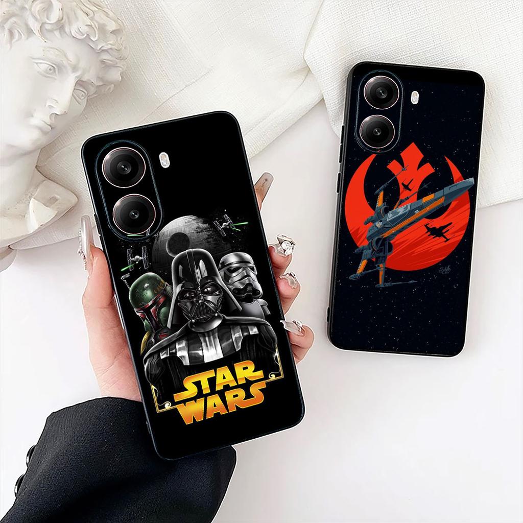 Darths Vaders Stars Yoda Wars Phone Case for Xiaomi Redmi Note 12 11 10 A3 Pro 10A 10C 12C Note12 5G Cover Casing