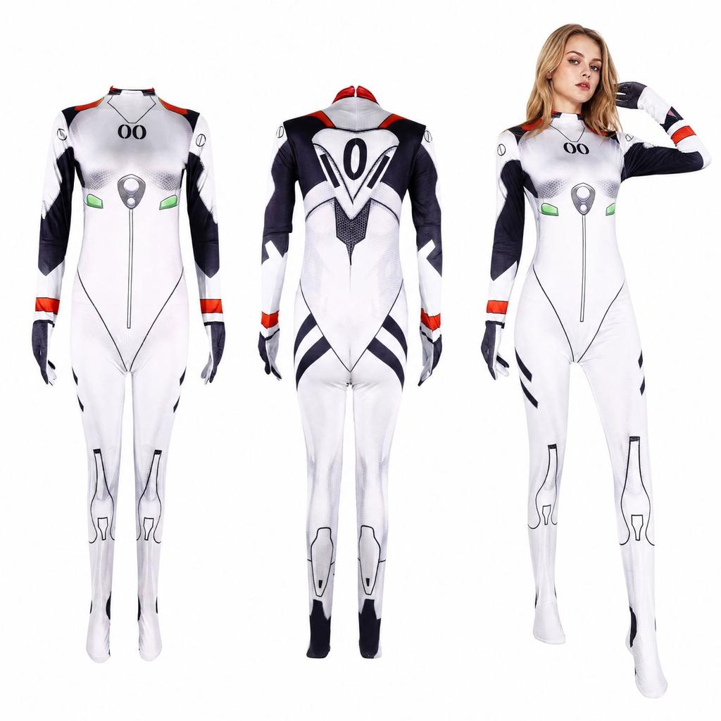 Women's One-Piece Bodysuit Costume for Halloween Party Cosplay