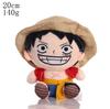 HOT 20cm OnePiece Anime Figure Zoro Luffy Chopper Plush Toys Cute Cartoon Plushie Stuffed Dolls Pendant Kids Xmas Gifts