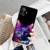 Cool Colored Cat Funda Phone Cover Case for Xiaomi Mi 13 Lite 10T 12X 12 12T Pro 14 11 11T