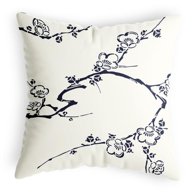 Japanese Style Cushion Cover Modern Minimalist Home Specialty Chair Pillow Cover Office Chair Cushion Cover