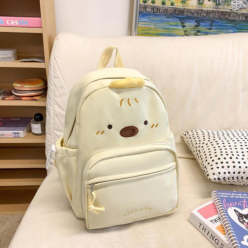 Schoolbag Junior high school student schoolbag female cute large capacity removable transparent pain bag ins wind backpack cartoon student backpack