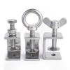 304 Stainless Steel Hand-Tightened U-Type/C-Type Pipe Clamp Fixture