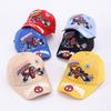 Children's Hat Spring LED Light Baseball Cap Cartoon Spider Boys and Girls Cap