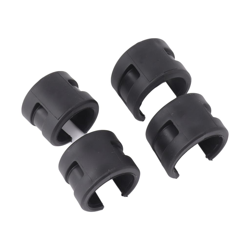 4Pcs Bike Chainstay Protector Bicycle Frame Protector Guard Pad Collision Rubber Protection Ring