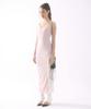 BADEE Side Lace Sheer Dress Pink