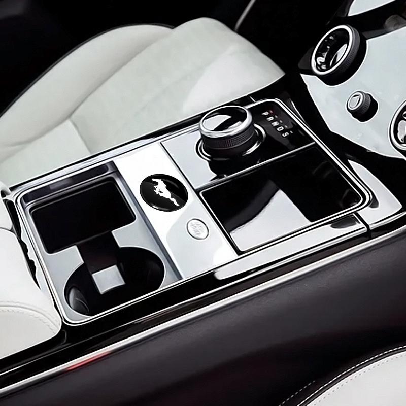 2025 Car Lock Keyhole Stickers Door Lock Protect Car 3D Stickers For Ford Mustang 2005 2006 2007 2008 2009 2016 2017 GT Guitar Eleanor Pickguard