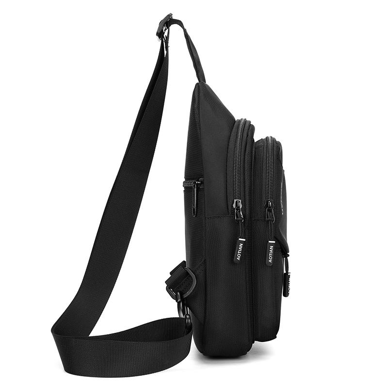 Herren Hüfttaschen Brusttasche Hohe Qualität Crossbody Schultertaschen Für Herren Mode Lässig Herren Tasche Brusttasche Sling Bag Gürteltasche