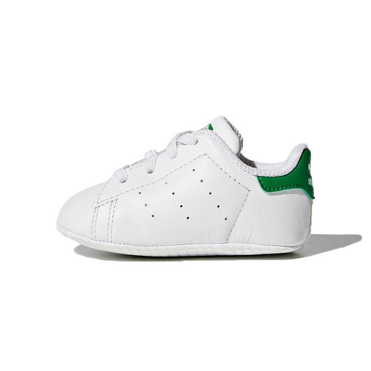 (TD) adidas Stan Smith White Green Baby B24101 EU 19