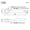 Engineer Ratchet Wrench Mini PINK BLACK & DR-37P