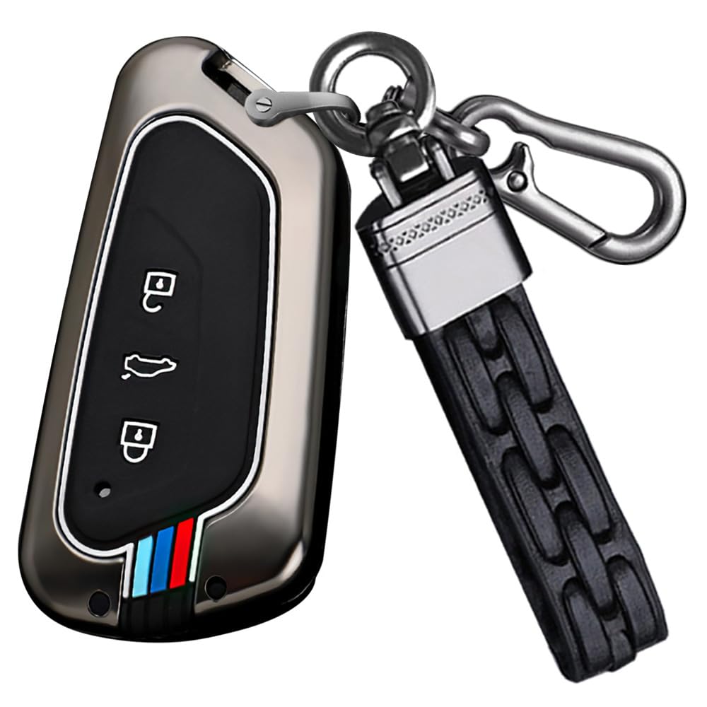 

Volkswagen Dedicated Key Case, Smart Key Cover, Key Holder, For VW Skoda, Magotan, Passat, чорний