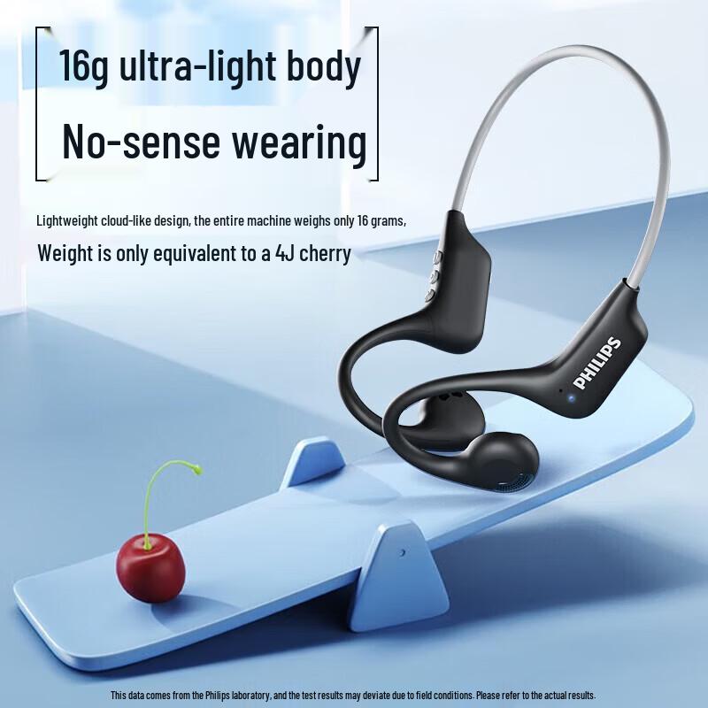 Philips TAA1708 Open-Ear Ear-Hook Sports Bluetooth Headset