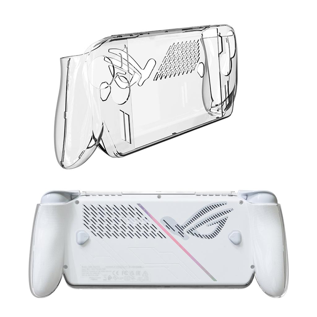Clear Transparent Case for ROG Xbox Ally X Game Console Anti-Slip Anti-Drop Sweatproof Clear Protective Shell Back Cover Accesso