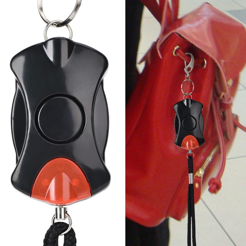 130db Personal Security Alarm Keychain Emergency Self Defense Safe Siren