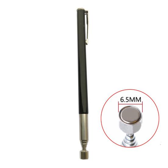Magnetický sběrač Silný magnetismus Teleskopický Nastavitelný Flexibilní klip na ocas pera Pevná kapsa Magnetická snímací tyč Nástroj pro automatickou opravu