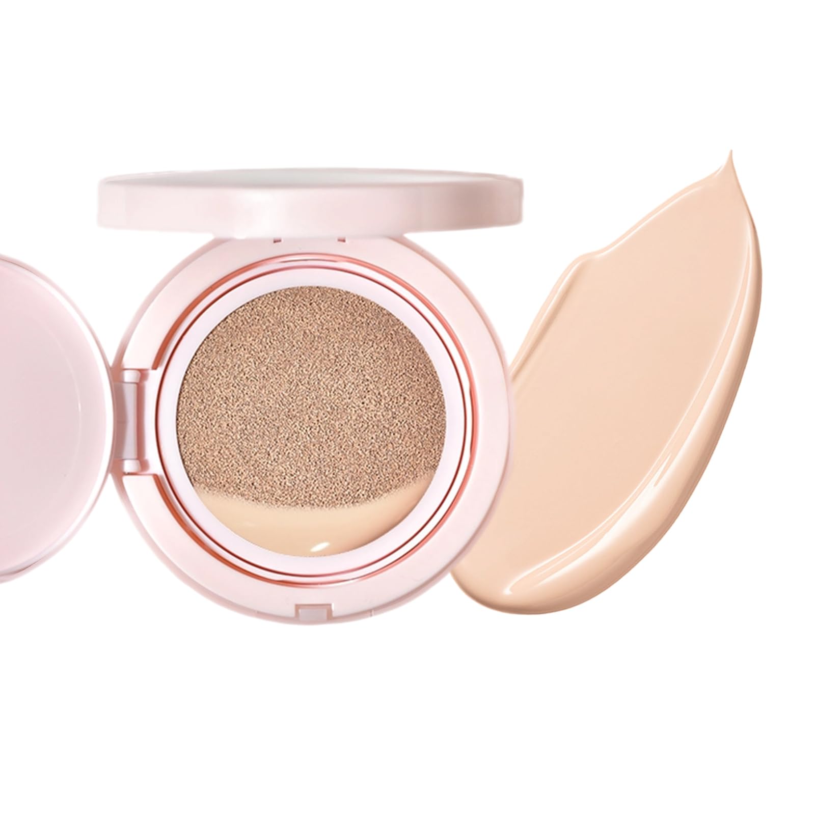 

KIADZIE Cushion Almond Rice Natural flush and tone High adhesion and base Creates bright Ideal for everyday use and commuting makeup Foundation,