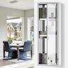 Medicine Cabinet Made of Stainless Steel and Tempered Glass Door Medicine Cabinet for Medication Storage