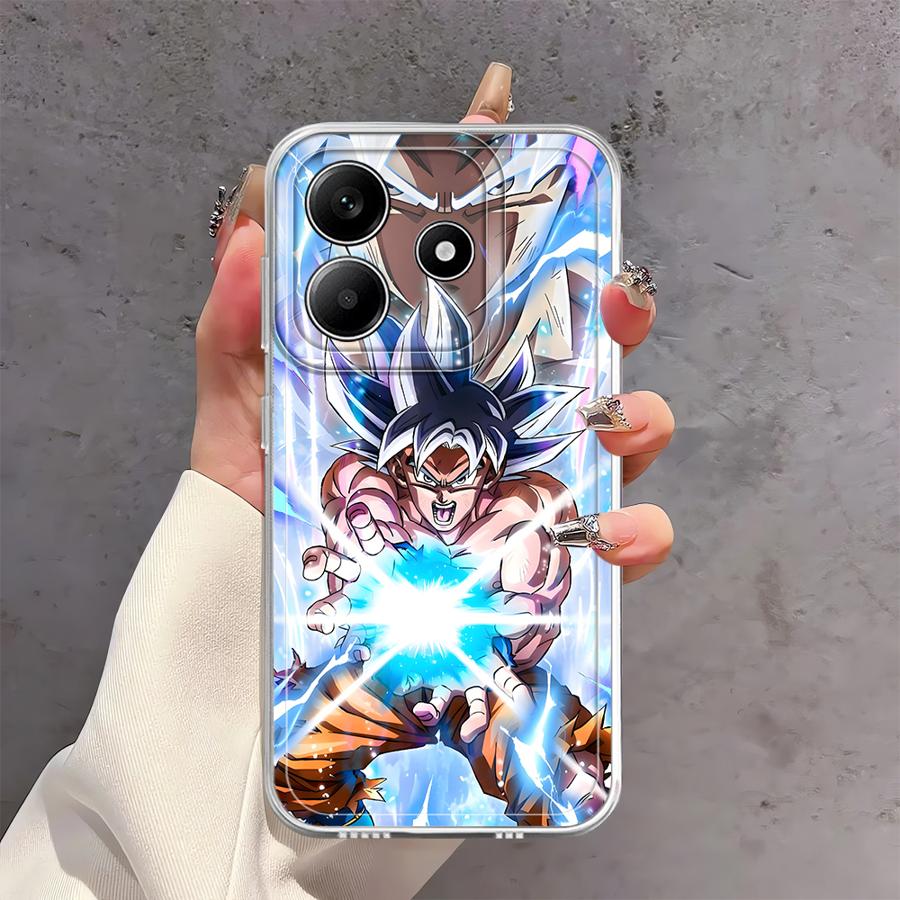Case for Xiaomi Redmi Note 14 Pro Plus Note 13 10S 9 10 13C 14C 11S 12S A4 12 11 Soft Phone Cover Dragon Ball Goku