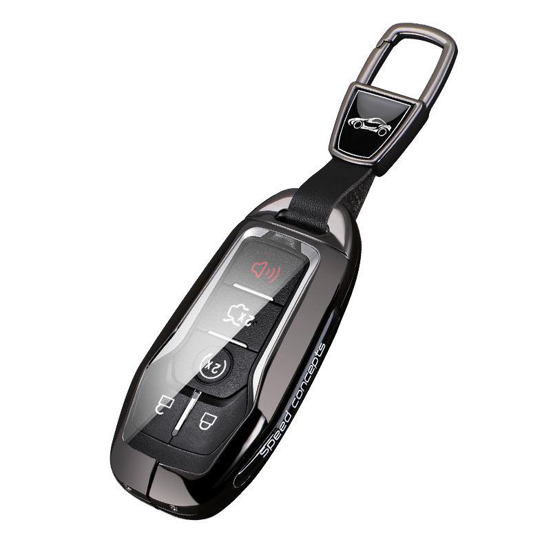 Metal Key Covers for Ford Mustang, Taurus, Explorer, Lincoln MKC, MKZ, and MKX