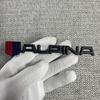 1pc Metal Emblen ALPINA Lettering Badge Durable Vehicle Accessory Enhances Aesthetics Compatible with Multiple Car Models Stylish and Practical