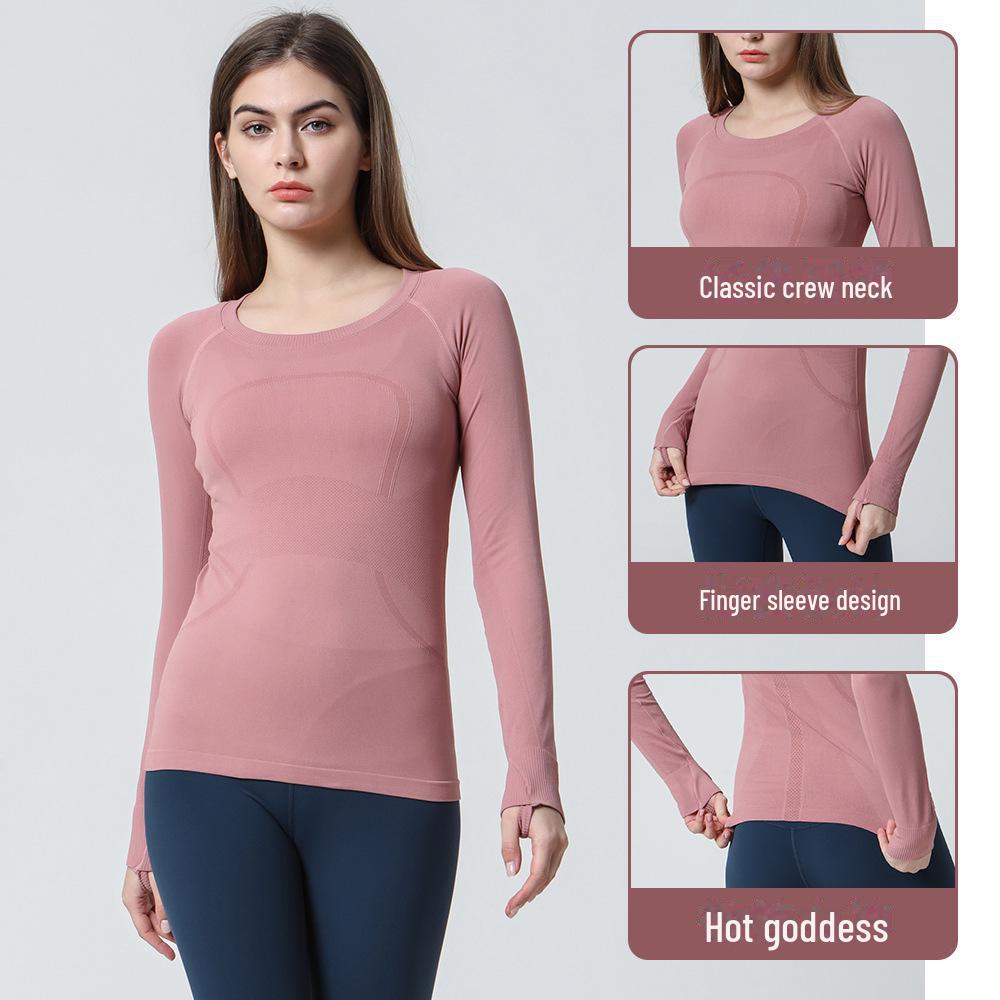 Yoga Long-Sleeve Swiftly Tech T-Shirt: Breathable, Quick-Dry Fitness Top for Running and Outdoor Activities