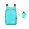 Zaino da Viaggio Delicato sulla Pelle, Borsa Sportiva Ultraleggera Unisex, Zaino Pieghevole Portatile per Esterni