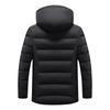 Heated Unisex USB Hooded Winter Jacket with Constant Temperature