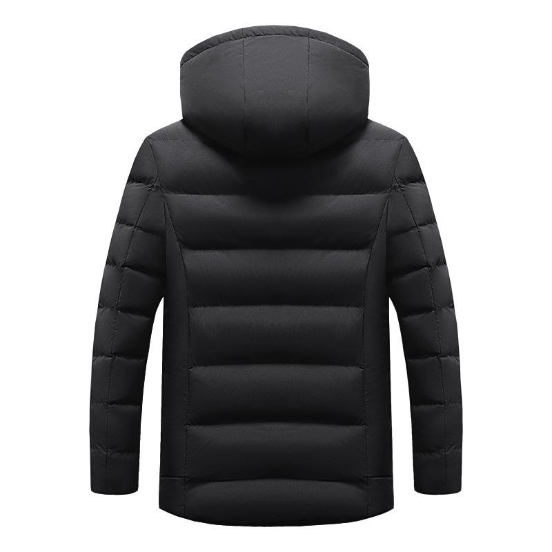 Heated Unisex USB Hooded Winter Jacket with Constant Temperature