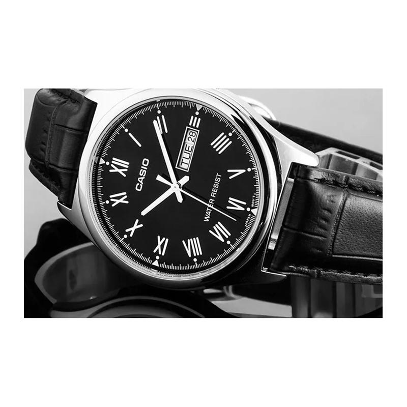 Casio Men Black Watch MTP-V006L-1B-