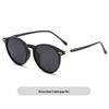 Women's Small Round Frame Polarized Sunglasses, UV Protection, High-End Feel
