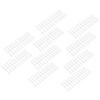 240pcs Nail Swatch Sticks Transparent Nail Art Polish Display Tips Manicure SuppliesLong Trapezoid